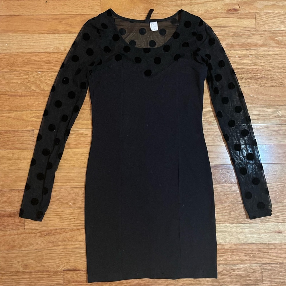 Divided by H&M black dress, size 6